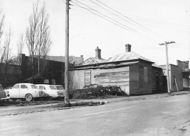 Photograph, Edwin G. Adamson A.R.P.S, Back grocery, corner Adelaide St Ringwood 1963  (Eastland Litigation Photo) (2 views), May 1963