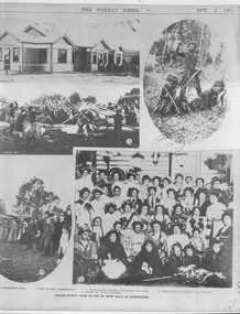 Photograph, Various images from Grand Fancy Fair in aid of new Hall at Ringwood, 1909 (Weekly Times)