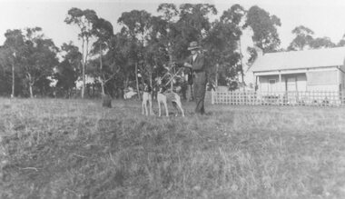 Photograph, First house built in Junction Street, Ringwood, near Mullum Mullum creek (undated)