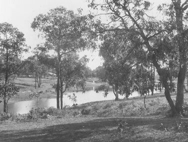 Photograph, Ringwood Lake upstream, 1948