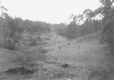 Photograph, Ringwood Rifle Club range, South Warrandyte, 1958