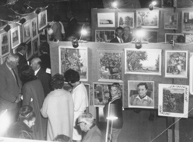 Photograph, Ringwood Art Show, Lower Town Hall. c1960's