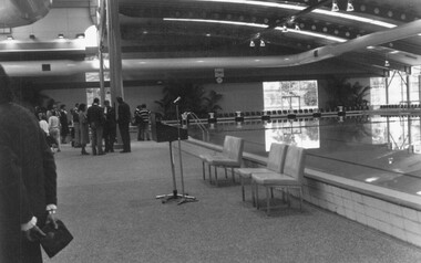 Photograph, Opening Ringwood Aquatic Centre, 1986  (2 photos)