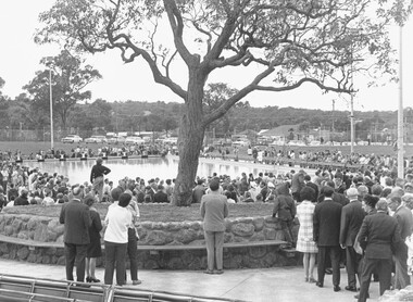 Photograph, Opening of the Fred Dwerryhouse Swimming Centre, 31st October, 1970