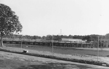 Photograph, View of forming of ground floor of Target 1981