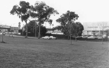 Photograph, Looking south-east from Staley Reserve 1981
