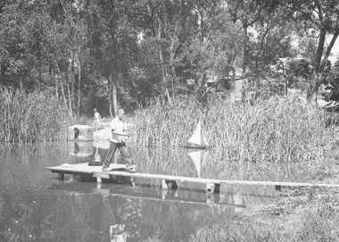 Photograph, Ringwood Lake, west Side. 1960