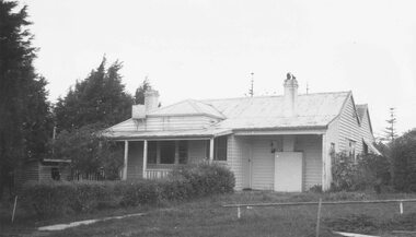 Photograph, John Verger's old home - 1964