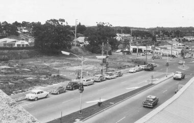 Photograph, Ringwood cool store demolition site, 1962 (3 views slightly apart)