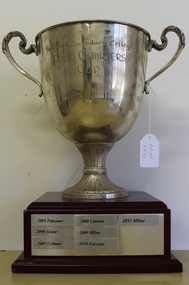 Award - Trophy, Parkwood Secondary College - Four Quarters Cup 2005-2011, 2005