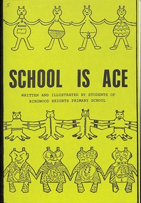 Booklet - Book, School Is Ace, 1985