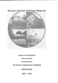 Book, The Four Churches of St Paul's Ringwood