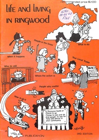 Booklet, Life and Living in Ringwood, 1980