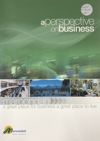 Book, Maroondah a great place for business a great place to live, 2008