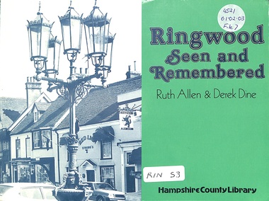 Book, Ringwood Seen and Remembered (Ringwood U.K.)