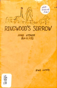 Booklet, Ringwood's Sorrow and other Ballads, 1982
