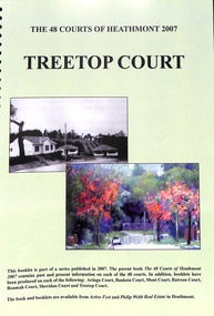 Badge - Book, The 48 Courts of Heathmont - Treetop Court, 2007