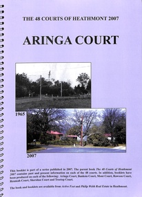 Book, The 48 Courts of Heathmont - Aringa Court, 2007