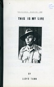 Book, This Is My Life - Lloyd Tann