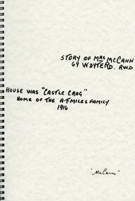 Book, Mrs. McCann