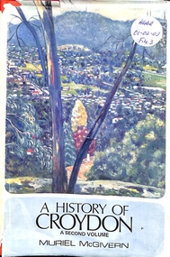 Book, A History of Croydon - 2nd Volume