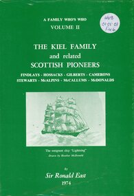 Book, The Kiel Family and Related Scottish Pioneers