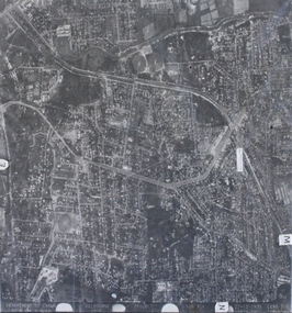 Photograph, Aerial photograph of Heathmont, Victoria - c.1960s, 1975