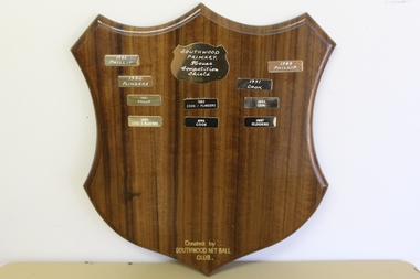 Plaque, Southwood Primary House Competition Shield