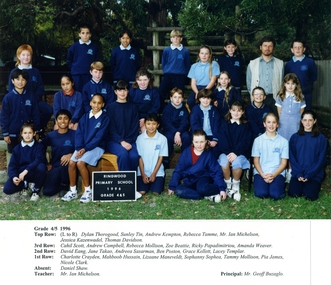 Photograph, Ringwood Primary School 1996 Class Photo Grade 4/5, 1996