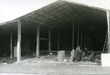 Photograph-B&W, Hill's Dairy, Canterbury Road, Ringwood 1989-The Barn, 6/07/1989