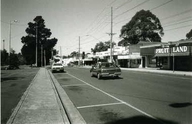 Photograph-B&W, Joan Walker, East Ringwood 2000-Railway Avenue looking East from Laurence Grove, 2000