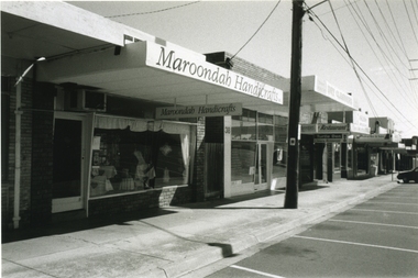 Photograph-B&W, Joan Walker, East Ringwood 2000-Maroondah Handicrafts in Railway Avenue, 2000