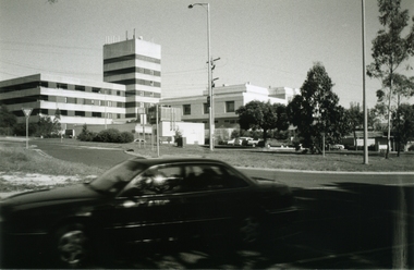 Photograph-B&W, Joan Walker, East Ringwood 2000-Maroondah Hospital in Mount Dandenong Road, 2000