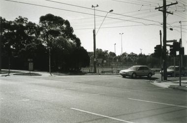 Photograph-B&W, Joan Walker, East Ringwood 2000-East Ringwood Tennis Courts and the Cnr: Mount Dandenong & Dublin Roads, 2000