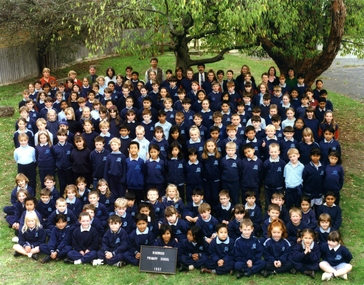 Photograph - Photograph-School, Ringwood Primary School 1997 Whole School Students and Teachers Photo, 1997