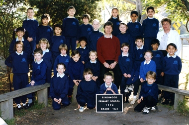 Photograph - Photograph-School, Kuddly Koala School Portraits, Ringwood Primary School 1994 Class Photo Grade 1 and 2, 1994