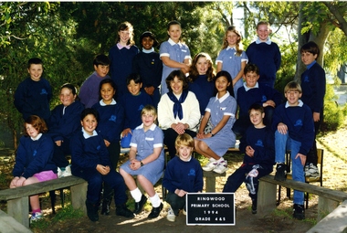 Photograph - Photograph-School, Kuddly Koala School Portraits, Ringwood Primary School 1994 Class Photo Grade 4 and 5, 1994