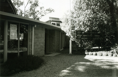Photograph-B&W, Joan Walker, East Ringwood 2000-'Holy Trinity" Anglican Church in Patterson Street, 2000