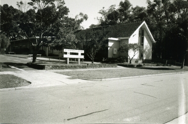 Photograph - Photograph-B&W, Joan Walker, East Ringwood 2000-St Stephens Uniting Church in Freeman Street East Ringwood, 2000