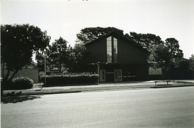 Photograph-B&W, Joan Walker, East Ringwood 2000-Christian Family Centre in Dublin Road, 2000
