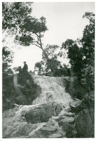 Photograph, Loughnan Lake overflow c.1930, c.1930