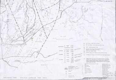 Map - Maps, Geological Map Donvale to Chirnside Park, also Victorian Railways Maps of Hawthorn to Lilydale Line incl Ringwood to East Ringwood - 1881