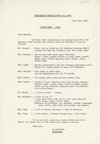 Programme, Heatherdale Primary School No. 4904 - Theme Week June, 1982 - Australia in the Good Old Days