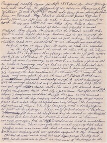 Document - Recollection, Story of William and James Smith - Ringwood from 1868 to 1920