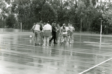 Photographs, Mullum U15 and U17 netball teams, both Premiers played at HE Parker Reserve, Heathmont in 1999, 1999