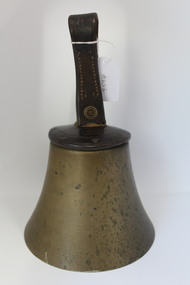 Equipment - Bell, Hand-held bell circa 1900s - possibly a school bell used in Ringwood area, 1900s