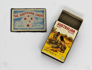 Ephemera, Collectible Matchbox and Label. C1971