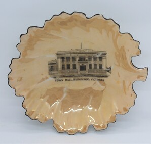 Souvenir - Ceramic Bowl, Ringwood Town Hall - circa 1960s
