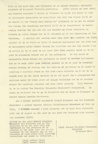 Letter, Trustees Executors and Agency Co. Ltd, letter to the Ringwood Town Clerk from the Trustees Executors and Agency Company Ltd. 1929, 15-Jul-29