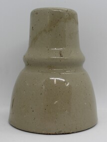Ceramic - Insulators, Insulator factory in East Ringwood, Three ceramic insulators made in East Ringwood from local clay - c.1900, c. 1900